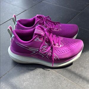 Asics Purple GlideRide Max Running Shoes